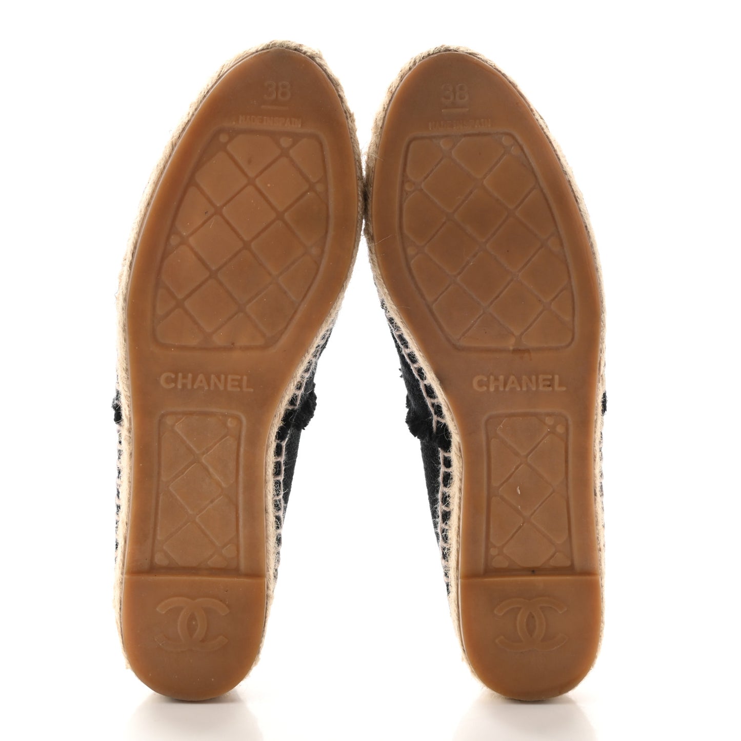 Denim Toile CC Espadrilles 38 Black