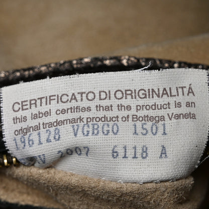Bottega Veneta Metallic Cervo Illusion Hobo Bronze 8 of 14