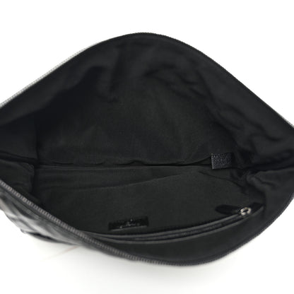 Chanel Iridescent Caviar Quilted Large Cosmetic Case Black 5 of 9