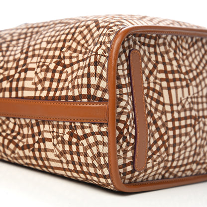 MCM Visetos Medium Liz Reversible Shopper Tote Cognac 10 of 14