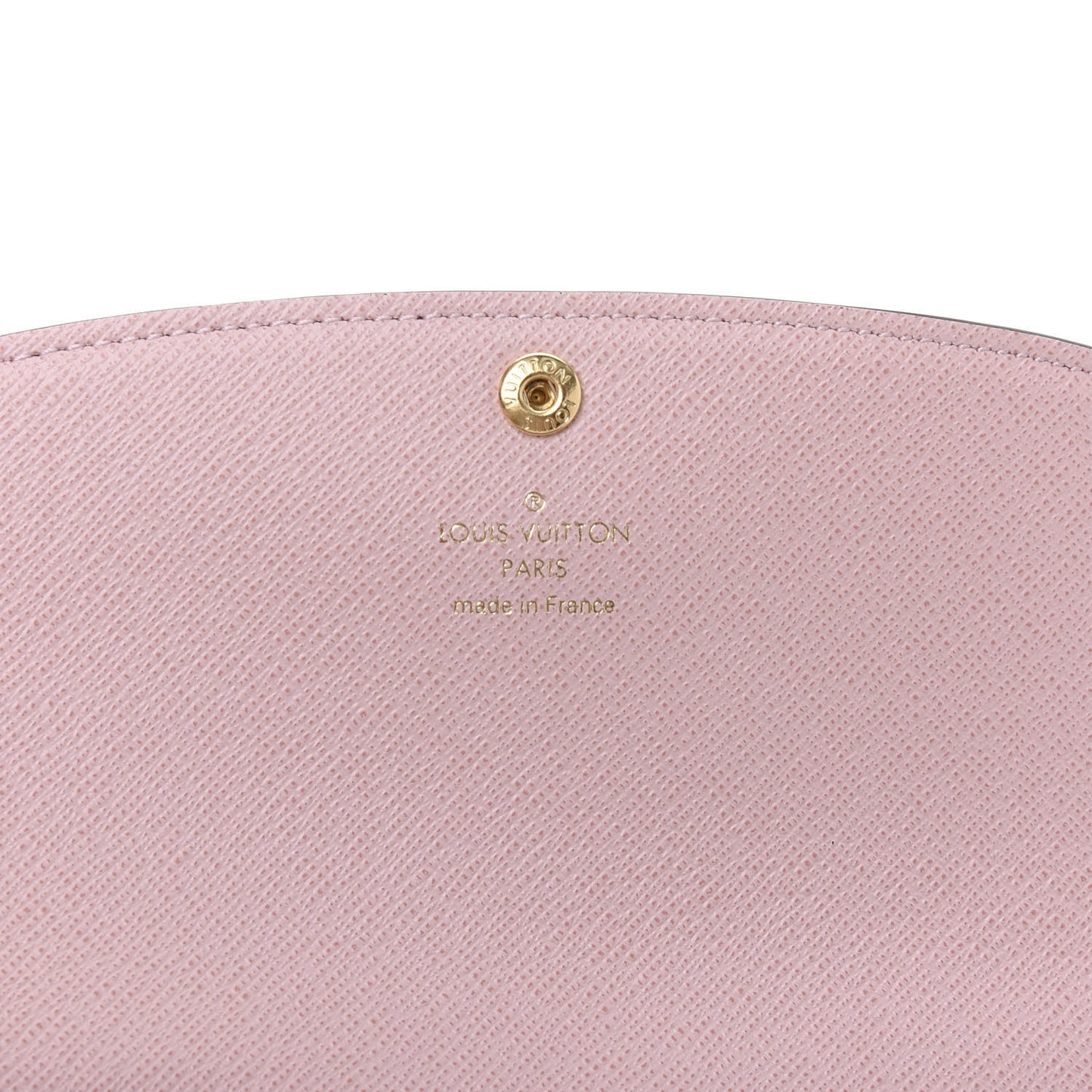 Monogram Emilie Wallet Rose Ballerine