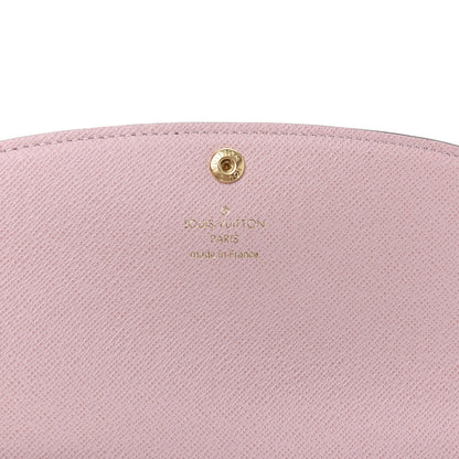 Louis Vuitton Monogram Emilie Wallet Rose Ballerine 8 of 11