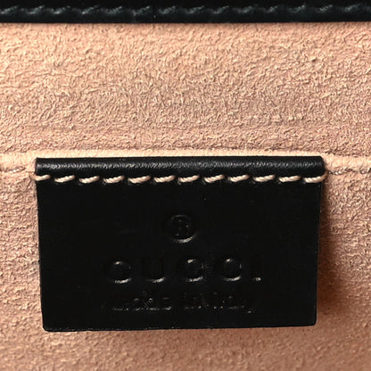 Gucci Guccissima Small Padlock Shoulder Bag Black 6 of 9