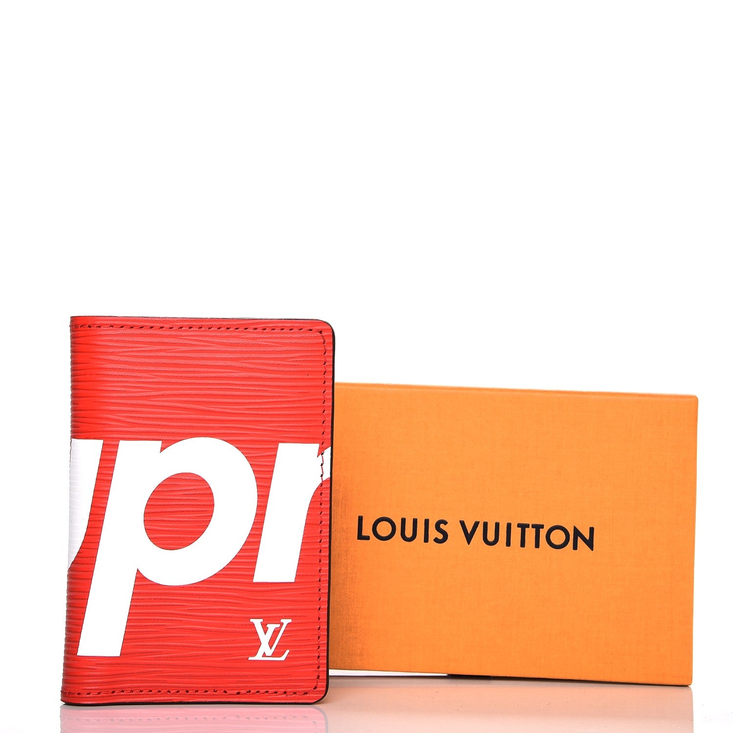 Louis Vuitton X SUPREME Epi Pocket Organizer Red 8 of 8