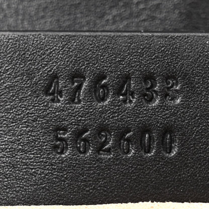 Gucci Calfskin Matelasse Super Mini GG Marmont Shoulder Bag Black 7 of 12