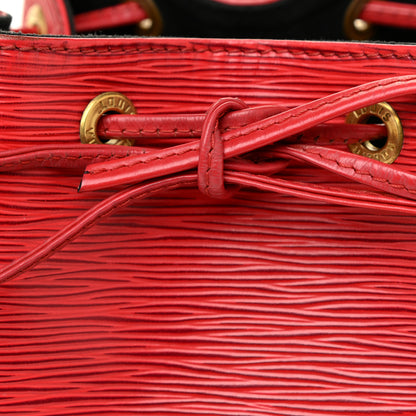 Louis Vuitton Epi Petit Noe Castillan Red 19 of 20