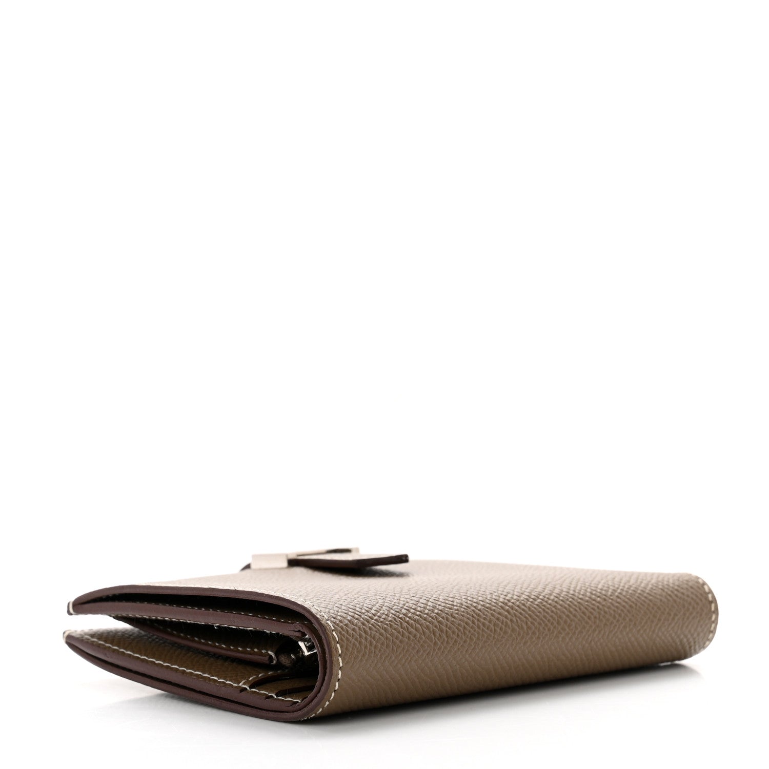Hermes Epsom Bearn Compact Wallet Etoupe 4 of 8