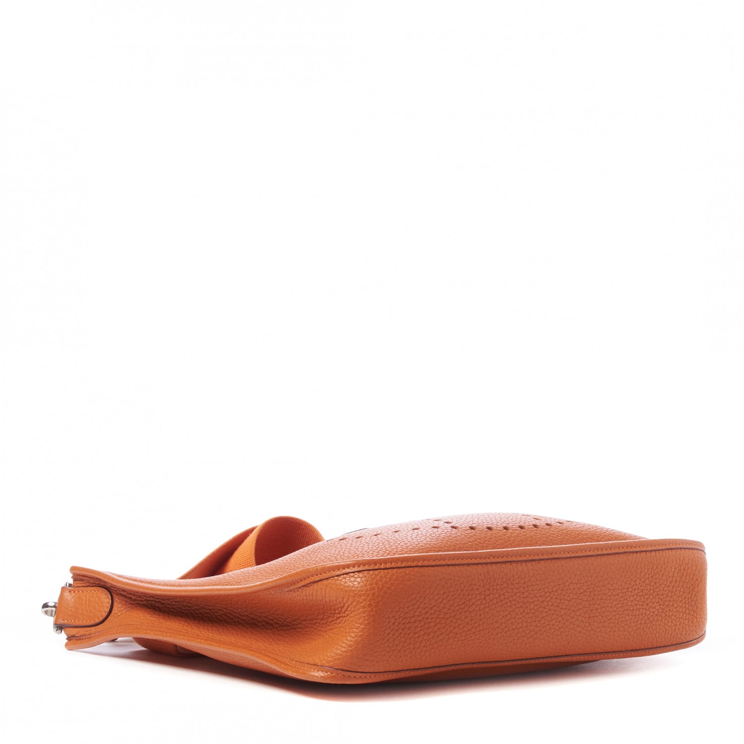 Hermes Taurillon Clemence Evelyne PM Orange 4 of 9