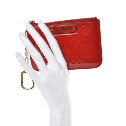 Louis Vuitton Vernis Key Pouch Pomme D'Amour 2 of 10