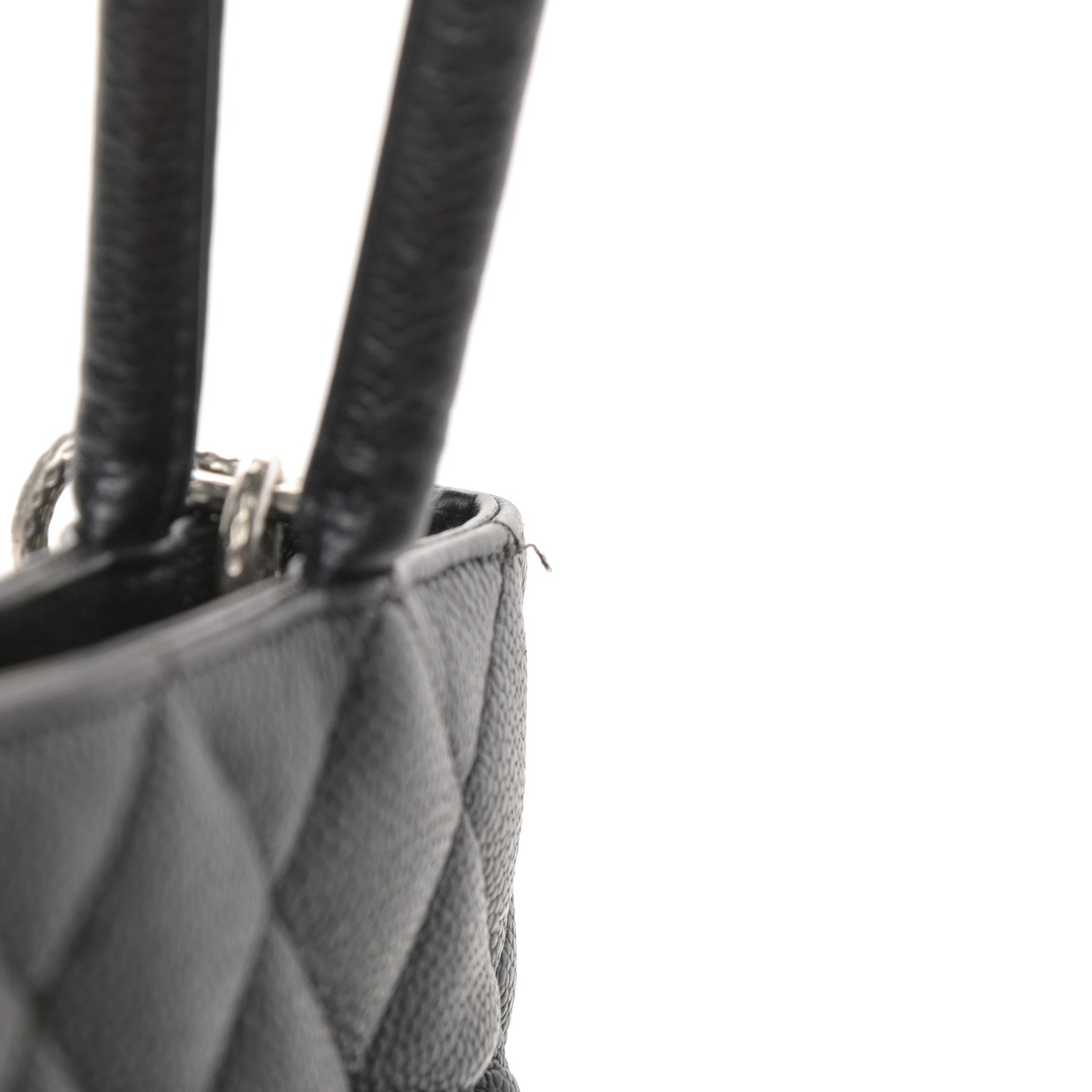Chanel Caviar Quilted Medallion Tote Black 14 of 16