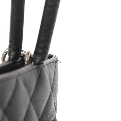 Chanel Caviar Quilted Medallion Tote Black 14 of 16