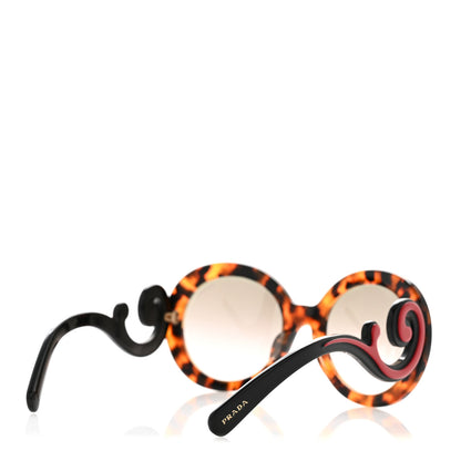 Prada Baroque Sunglasses SPR 27N Red Tortoise 4 of 10