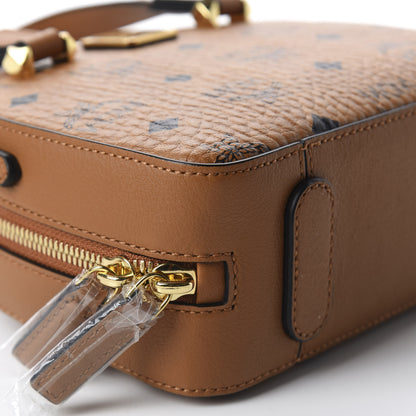 MCM Visetos Mini Essential Crossbody Cognac 5 of 8