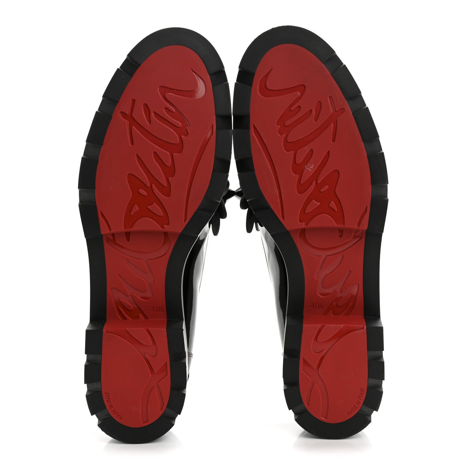 Christian Louboutin Patent Daisy Loafers 40.5 Black 6 of 9