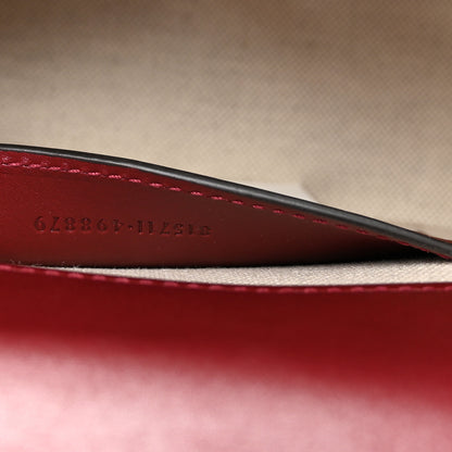 Gucci Calfskin Blondie Small Shoulder Bag Dark Red 7 of 10
