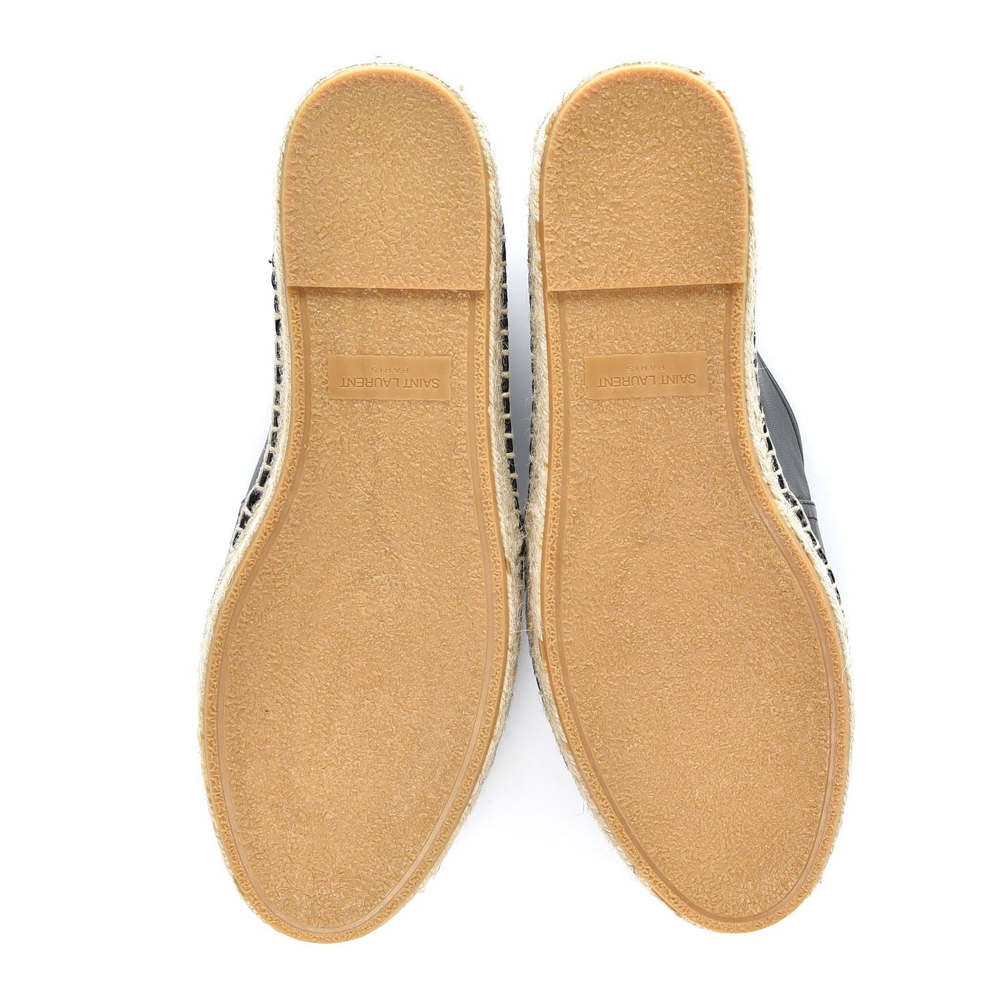 Calfskin Men's Monogram Espadrilles 43 Black