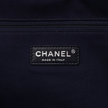Chanel Aged Calfskin Quilted Large Secret Tag Bowling Bag Burgundy 5 of 10