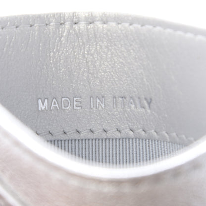 Chanel Metallic Lambskin Quilted Card Holder Silver 9 of 11