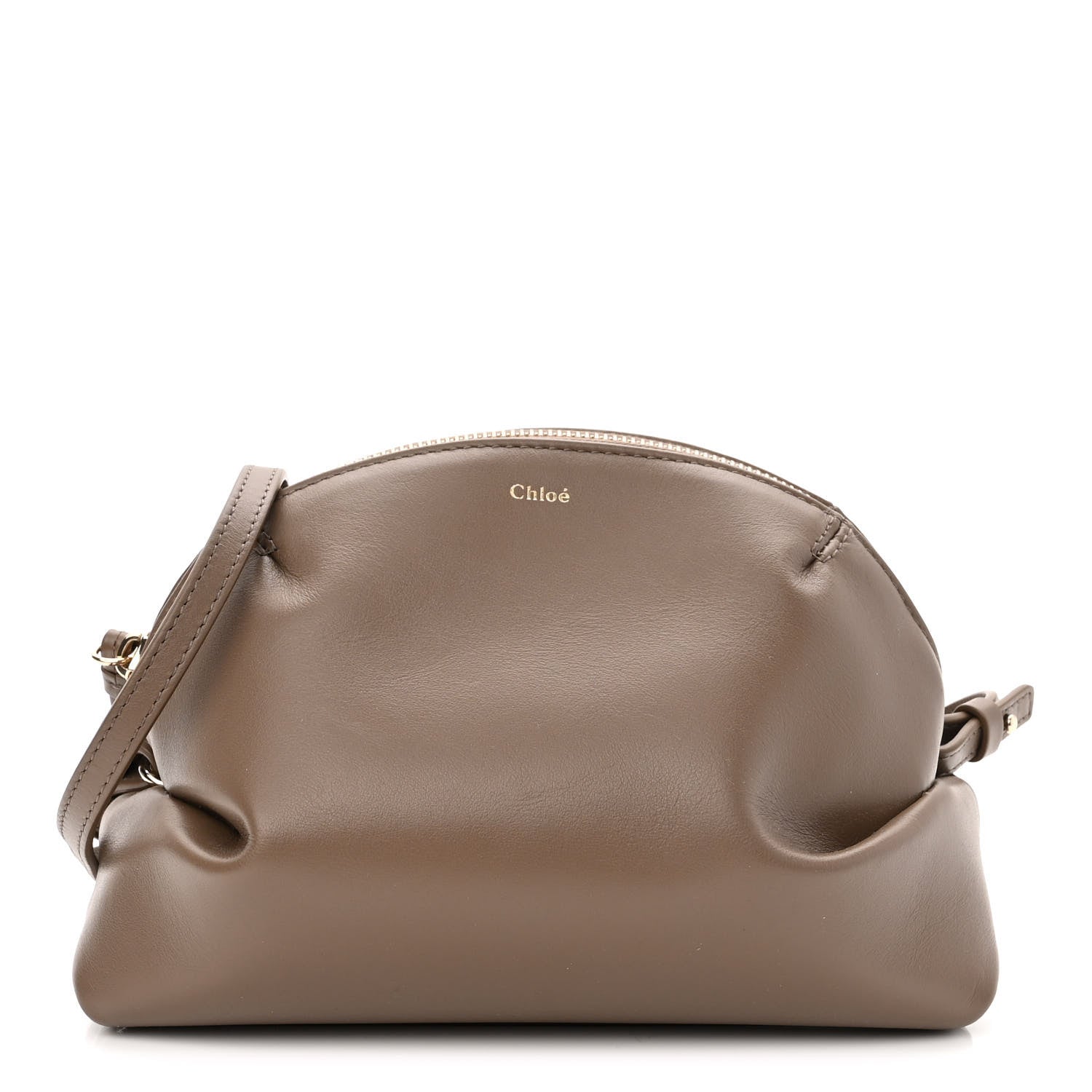 Chloe Calfskin Mini Judy Shoulder Bag Army Green 1 of 9
