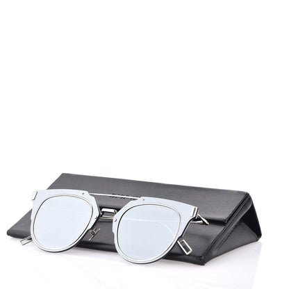 Christian Dior Composit 1.0 Round Sunglasses Silver 7 of 7