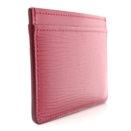 Louis Vuitton Epi Card Holder Fuchsia 3 of 9