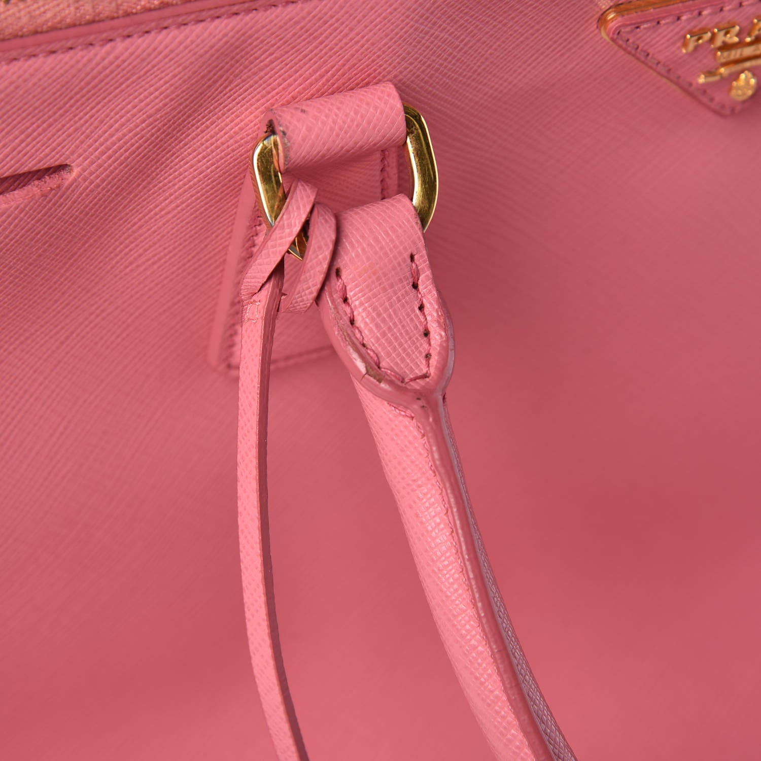 Prada Saffiano Large Galleria Double Zip Tote Geranio 9 of 15