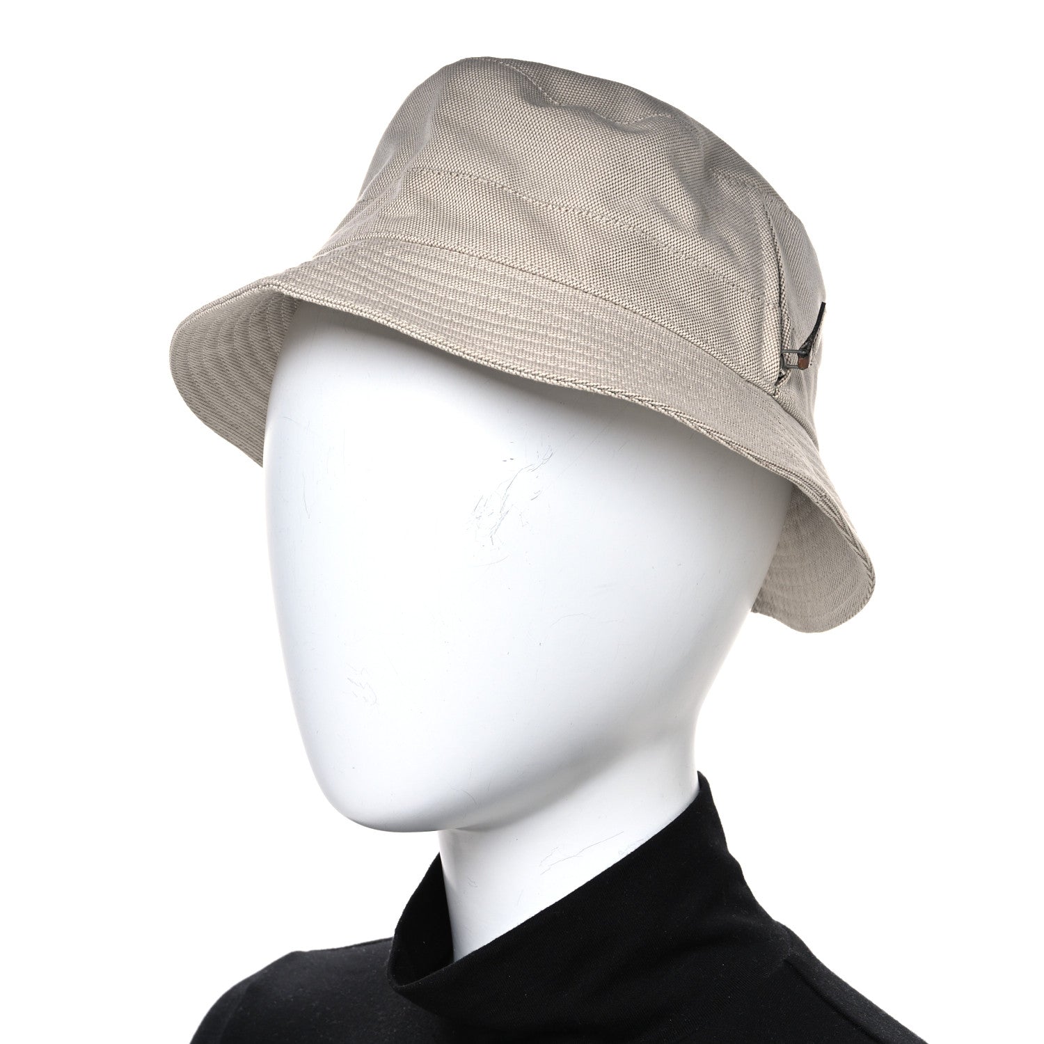 Hermes Cotton Bucket Hat 57 Ecru 2 of 8