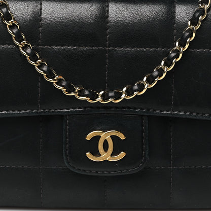 Chanel Lambskin Quilted Mini Chocolate Bar Flap Black 8 of 12