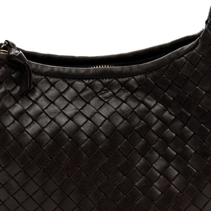 Bottega Veneta Nappa Intrecciato Mini Veneta Hobo Ebano 7 of 10