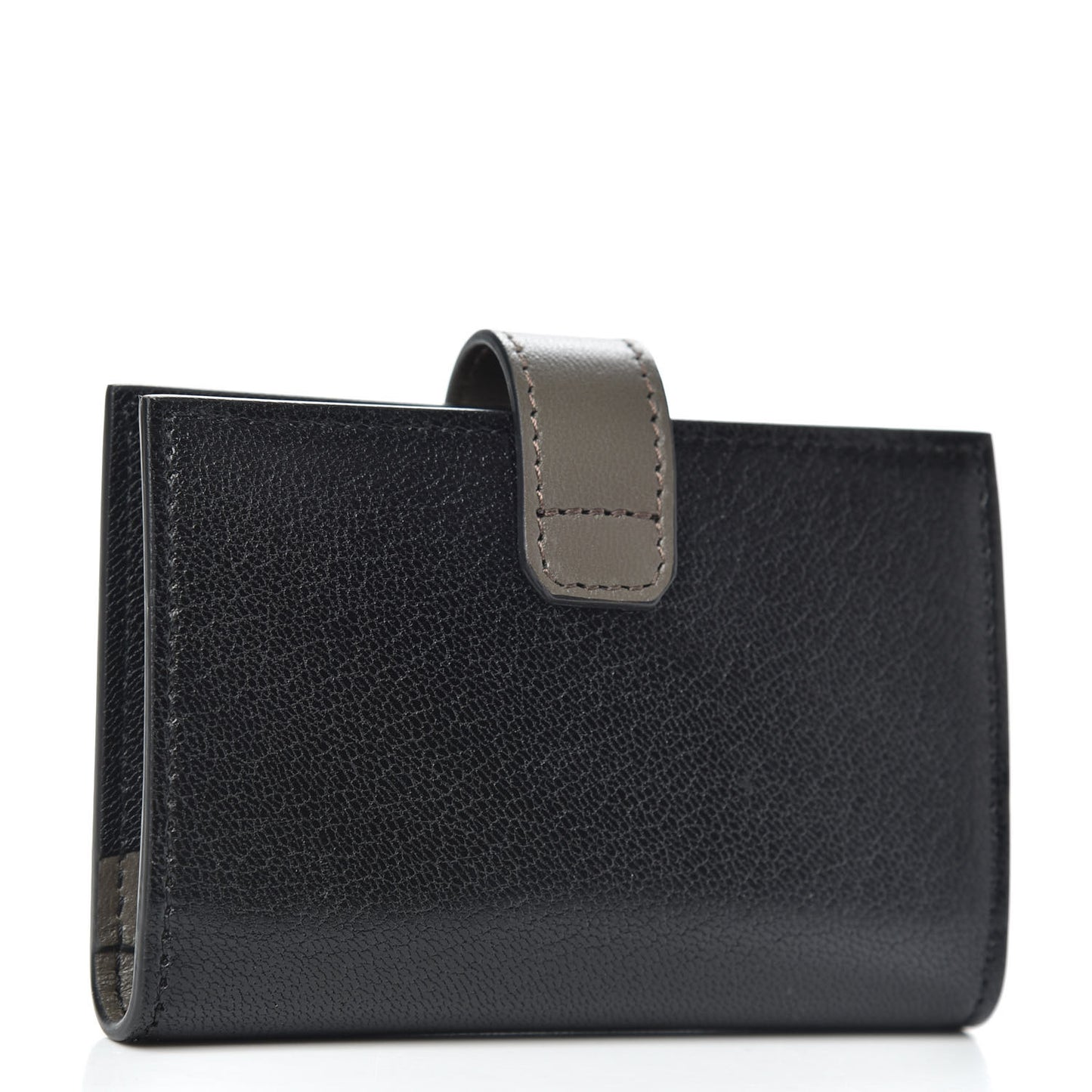 Sugar Goatskin GV3 Wallet Black Grey