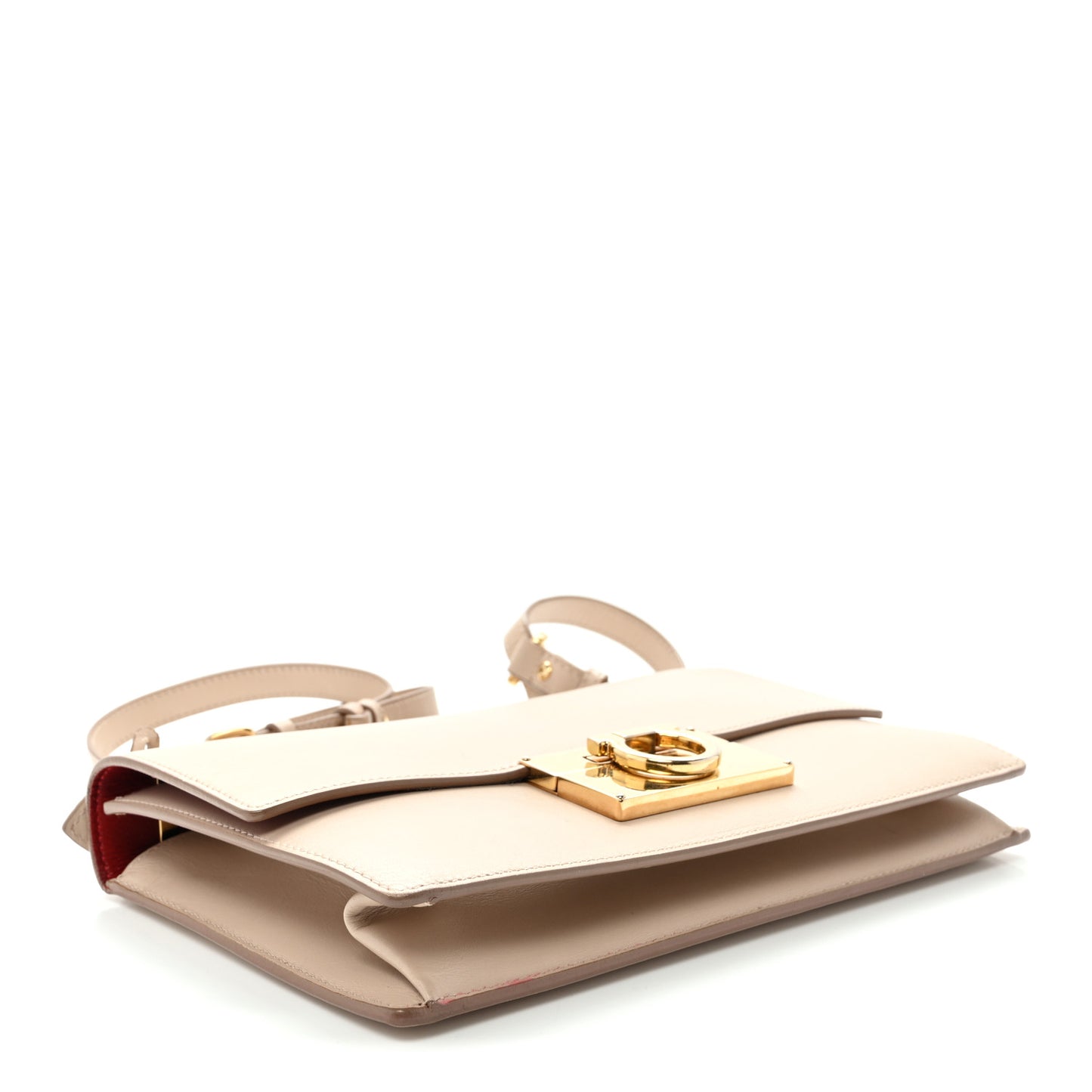 Calfskin Medium Aileen Bag Beige