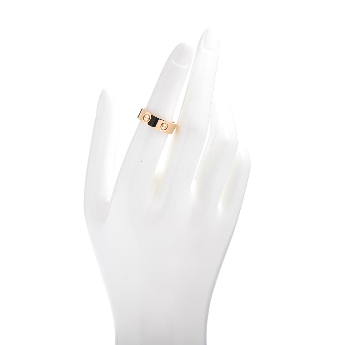 18K Yellow Gold 5.5mm LOVE Ring 52 6