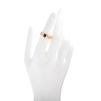 Cartier 18K Yellow Gold 5.5mm LOVE Ring 52 6 2 of 7