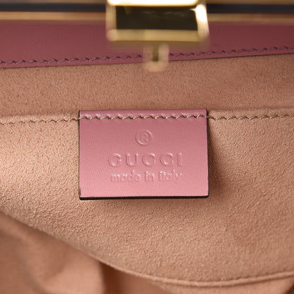 Gucci Guccissima Small Padlock Shoulder Bag Rose Baby Candy 6 of 8