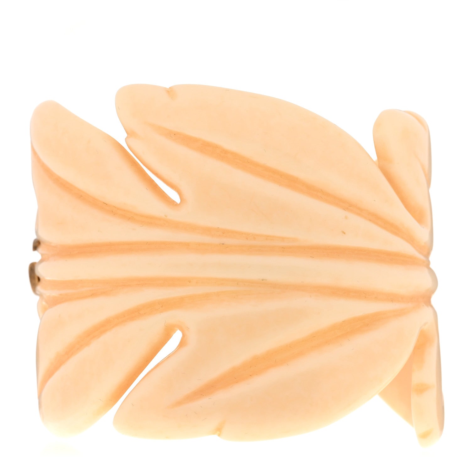 Gucci Resin Leaf GG Cuff Bracelet M Ivory 1 of 6