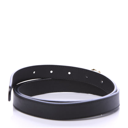 Gucci Calfskin Double G 20mm Belt 85 34 Black 4 of 9