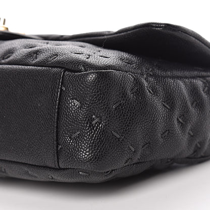Chanel Caviar Stitched Flap Black 10 of 12