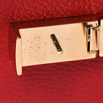 Gucci Dollar Calfskin Interlocking G Shoulder Bag Red 13 of 13