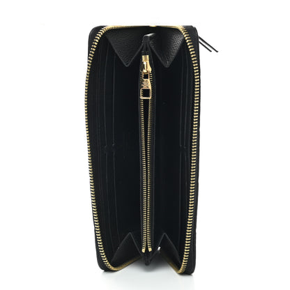 Louis Vuitton Empreinte Clemence Wallet Black 5 of 7