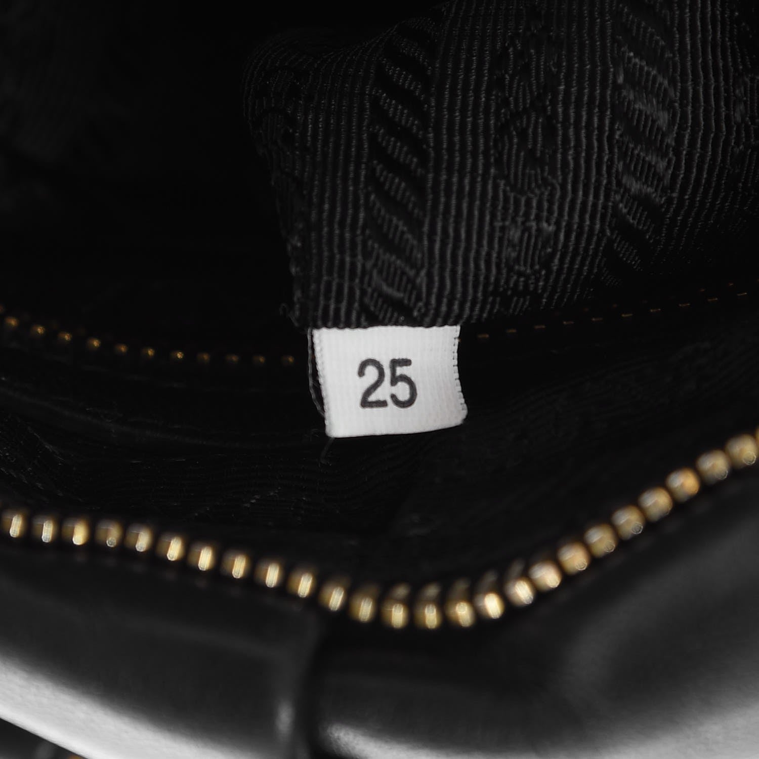 Prada Soft Calf Pleated Hobo Black 7 of 7