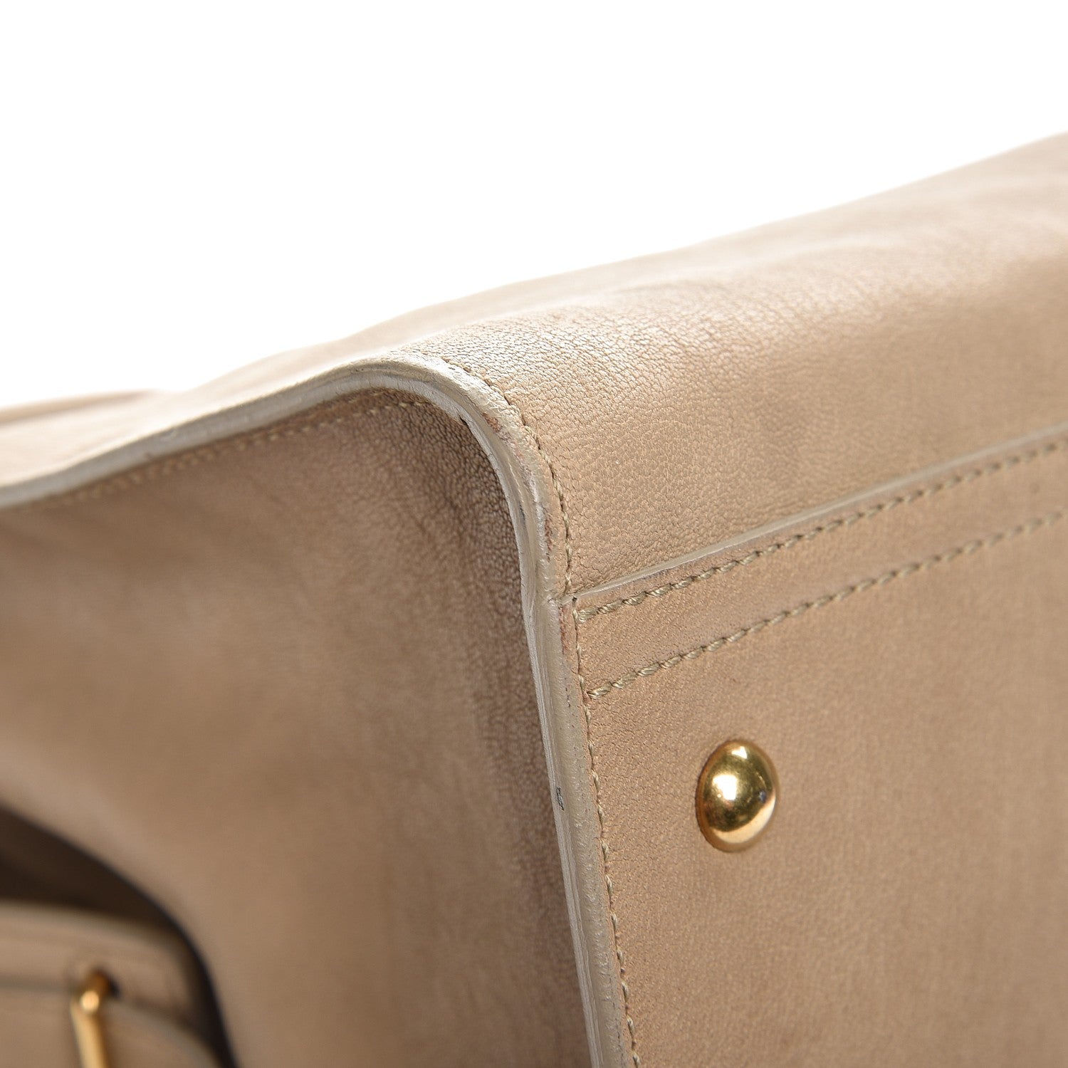 Saint Laurent Sheepskin Large Cabas ChYc Beige 11 of 14