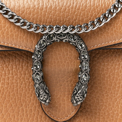 Gucci Dollar Calfskin Crystal Super Mini Dionysus Shoulder Bag Natural Tan Black Diamond 7 of 10