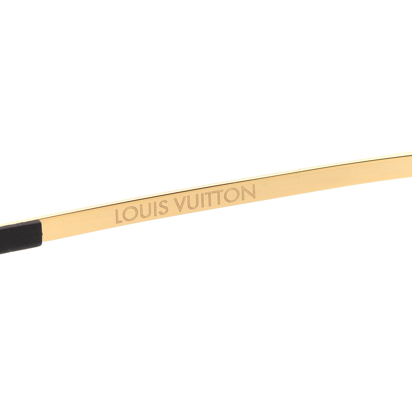 Monogram The Party Aviator Sunglasses Z1365U Gold