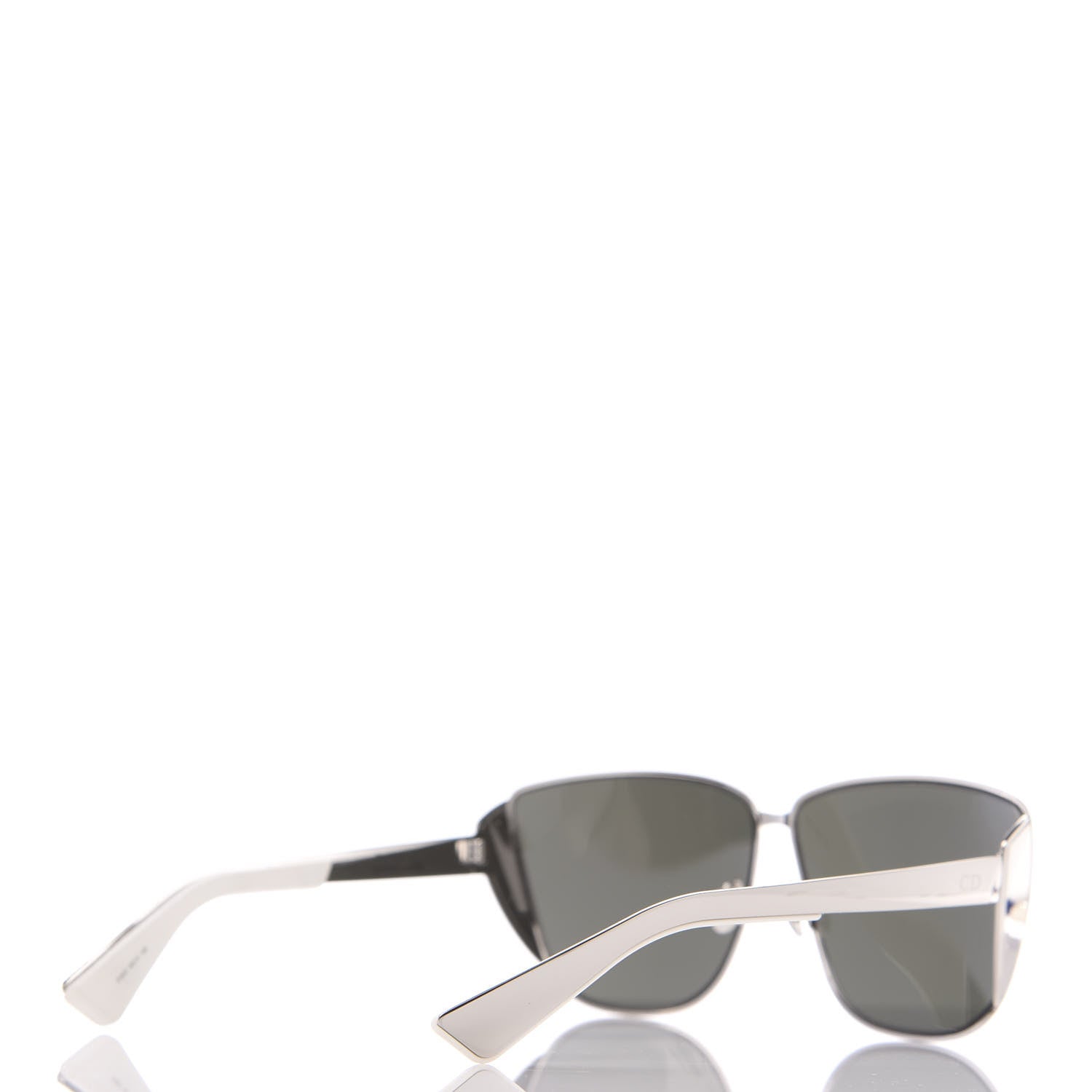 Christian Dior Metal Mirrored Futurist Sunglasses Silver 4 of 7