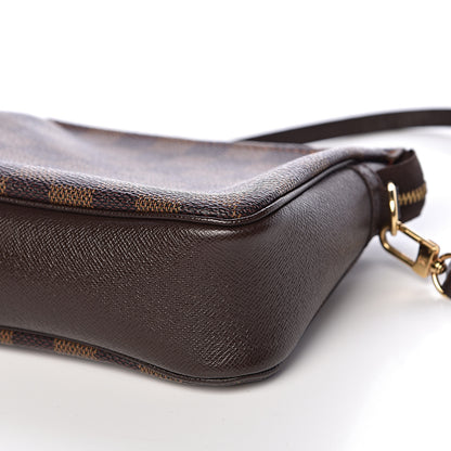 Louis Vuitton Damier Ebene Trousse Make Up Bag Pochette 10 of 10