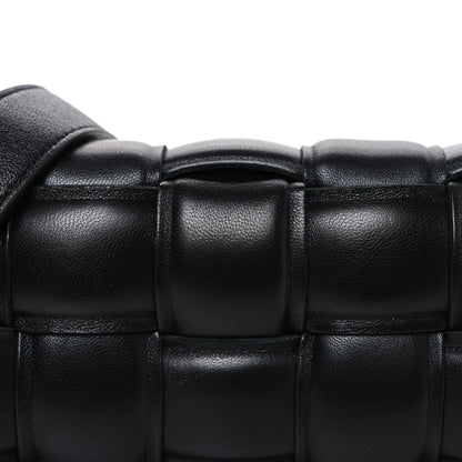 Bottega Veneta Nappa Maxi Intreccio Small Padded Cassette Crossbody Bag Black 9 of 11