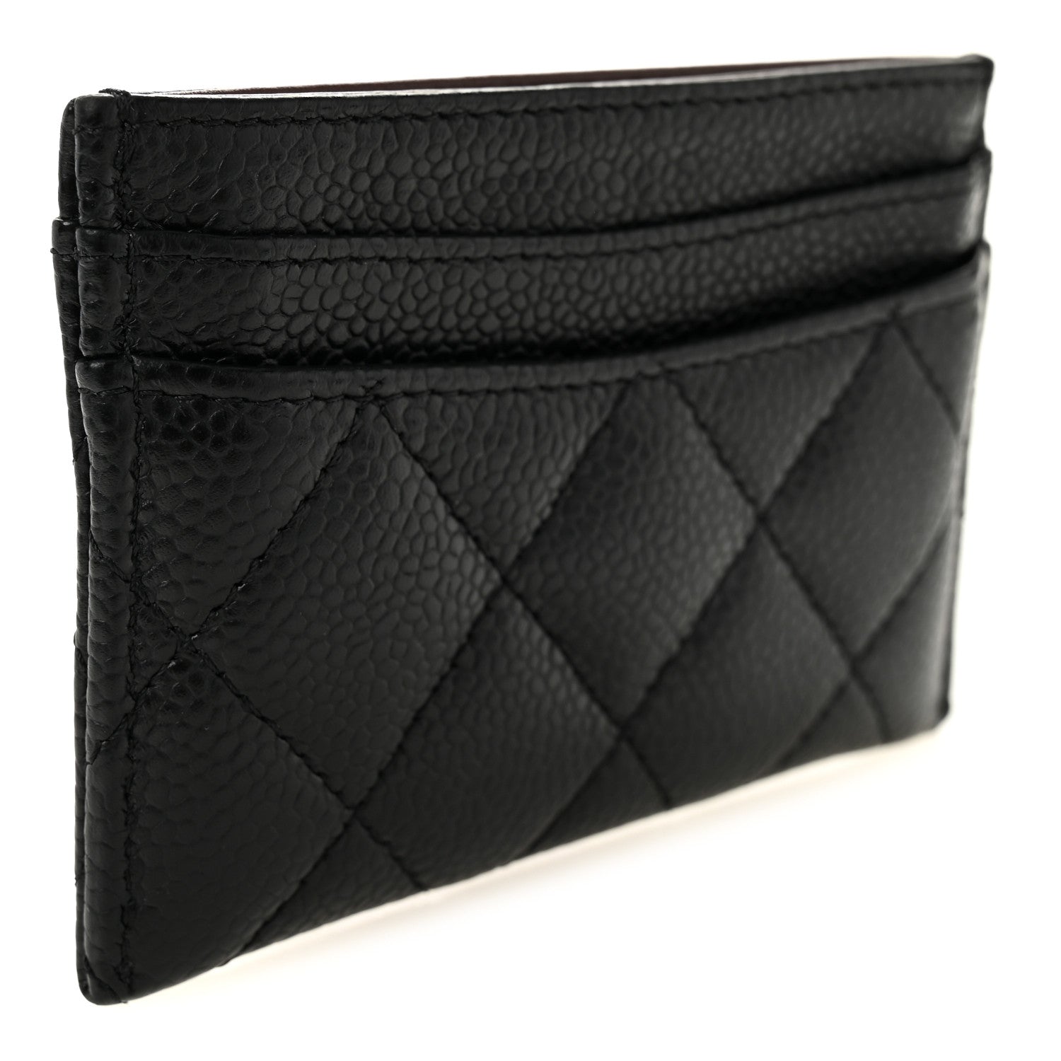 Chanel Caviar Quilted Card Holder Black 3 of 9