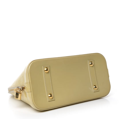 Louis Vuitton Vernis Alma PM Blanc Corail 4 of 14