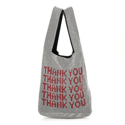 Alexander Wang Crystal Wanglock Mini Shopper Silver 1 of 9