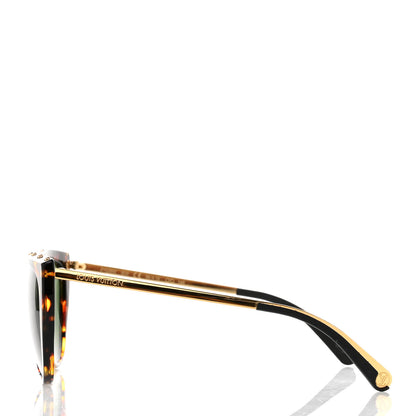Louis Vuitton La Boum Sunglasses Z1038W Dark Tortoise 3 of 7